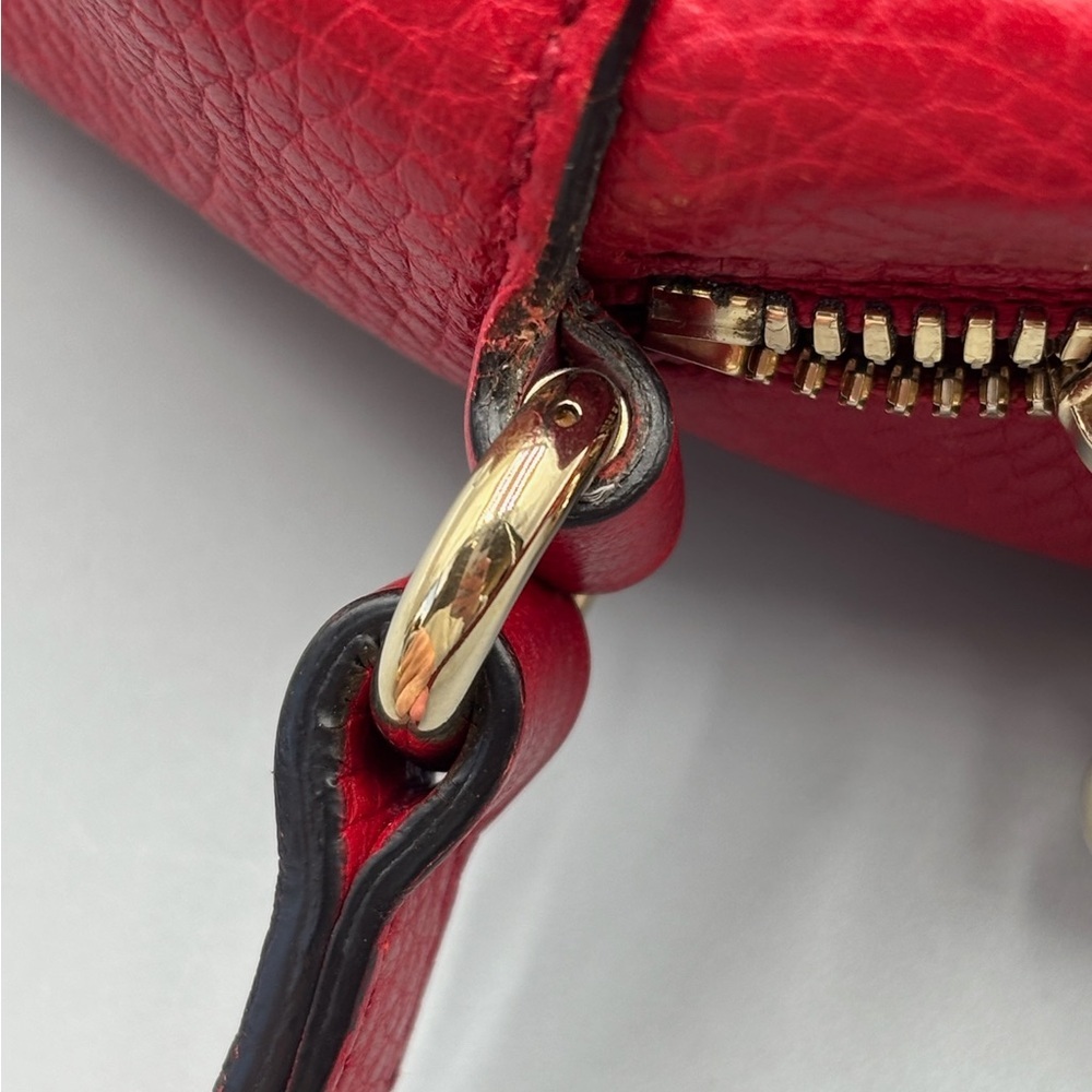 Gucci Soho disco red crossbody bag - Picture 12 of 13